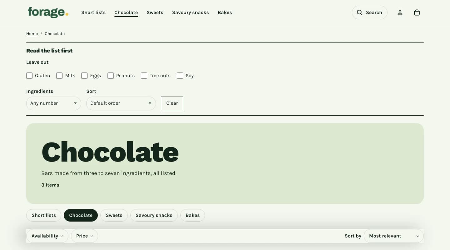 Make the collection easy to explore