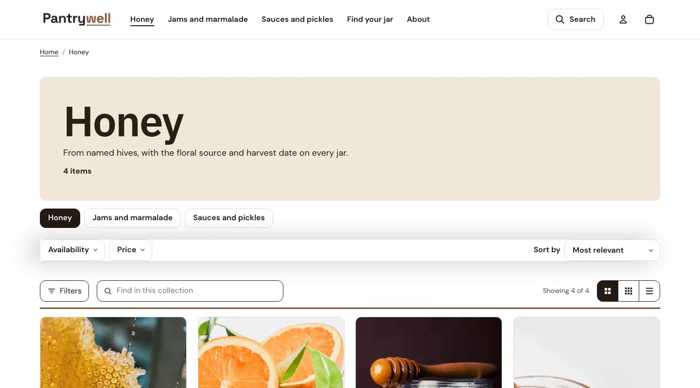 Make the collection easy to explore