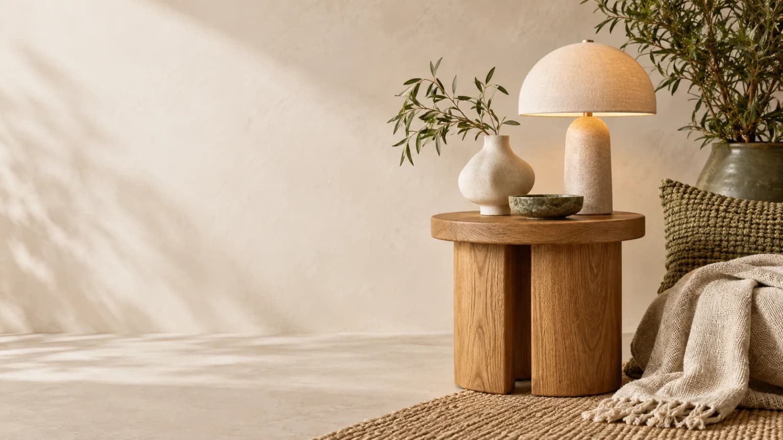 Home store kit artwork with furniture and considered home accessories