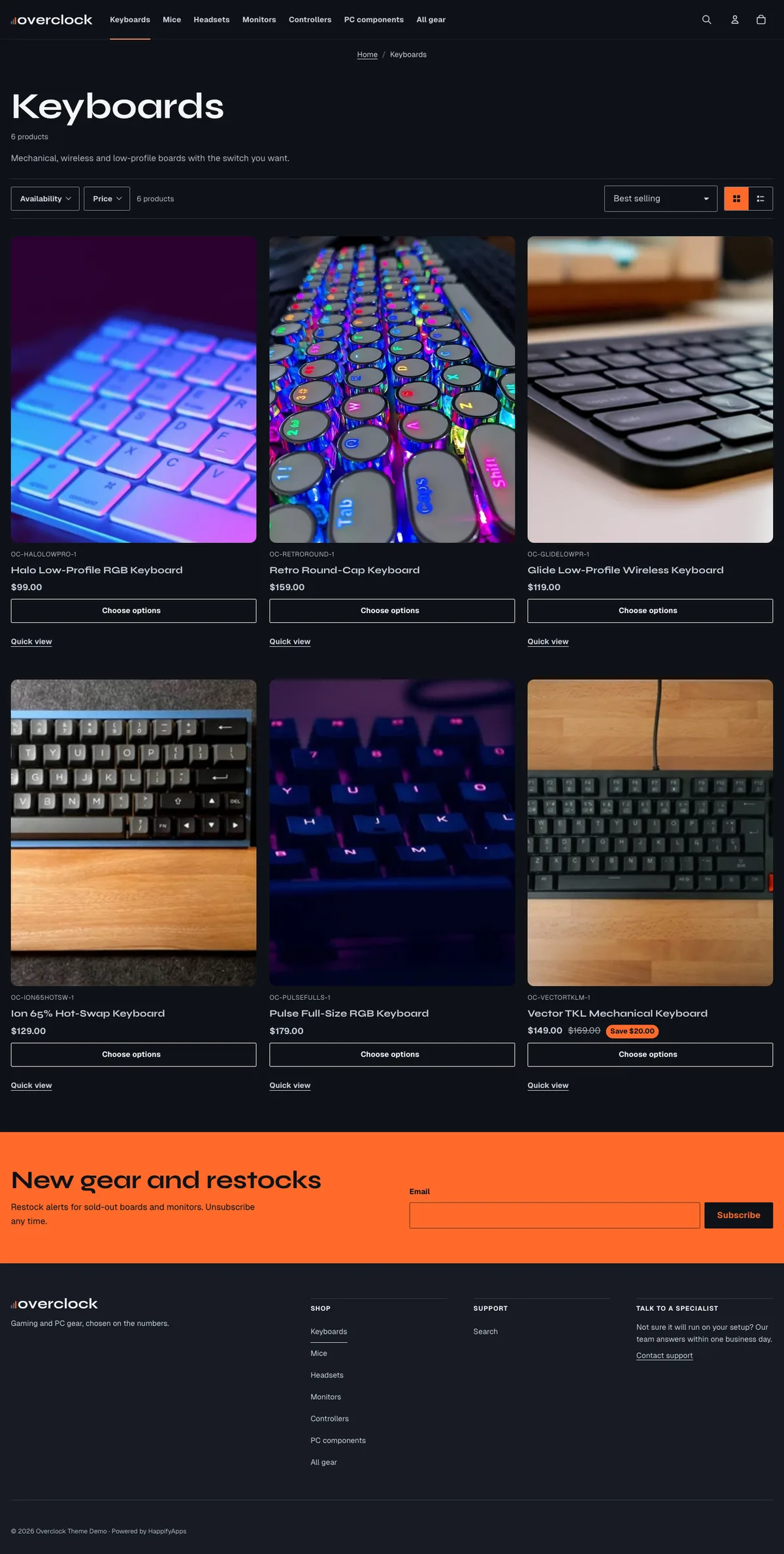 Overclock full storefront preview